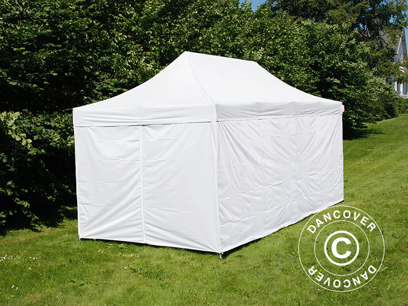Faltzelt FleXtents® Xtreme 50, Sanitäts- & Notfallzelt, 3x6m, weiß, inkl. 6 Seitenwände - Imagen 4