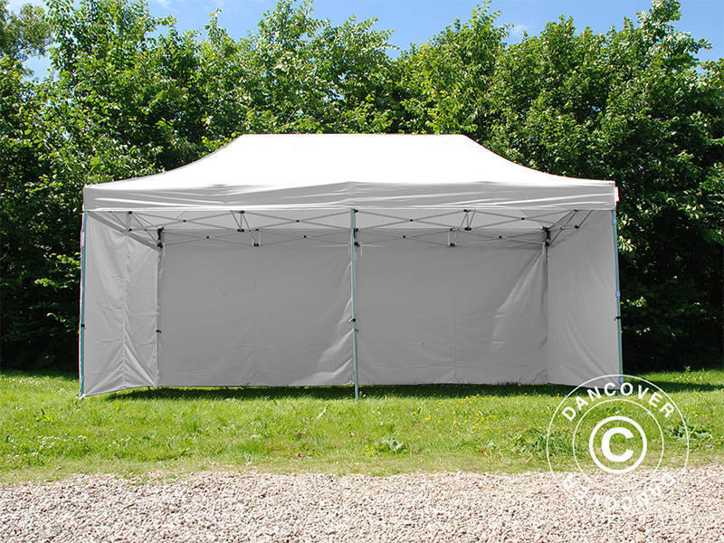 Faltzelt FleXtents® Xtreme 50, Sanitäts- & Notfallzelt, 3x6m, weiß, inkl. 6 Seitenwände - Imagen 7
