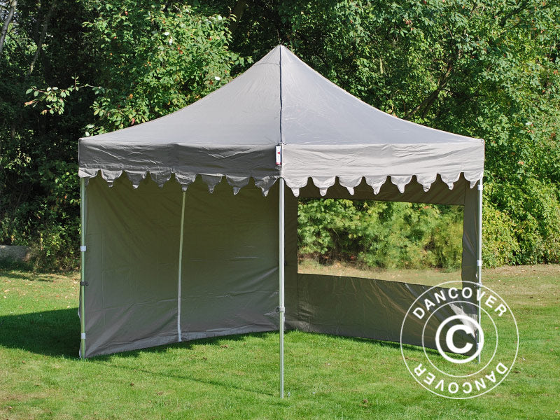 Faltzelt FleXtents PRO Steel "Morocco" 3x3m Latte, mit 4 Seitenwänden - Imagen 7