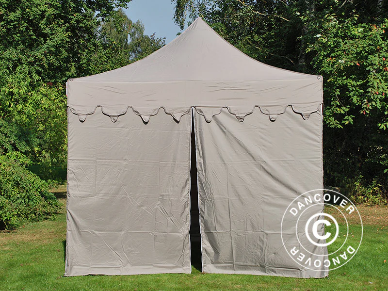 Faltzelt FleXtents PRO Steel "Morocco" 3x3m Latte, mit 4 Seitenwänden - Imagen 8