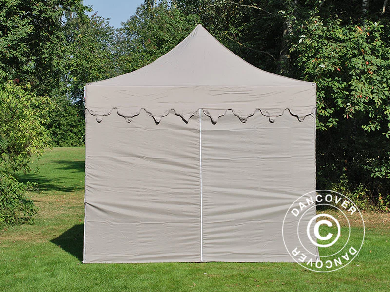 Faltzelt FleXtents PRO Steel "Morocco" 3x3m Latte, mit 4 Seitenwänden - Imagen 9