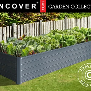 Hochbeet, 0,9x2,44x0,47m, 1000l, Anthrazit