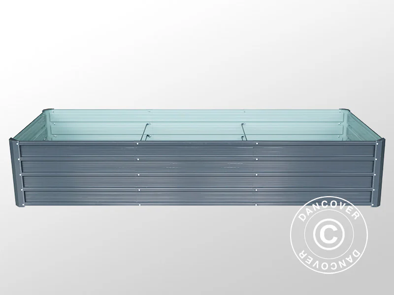 Hochbeet, 0,9x2,44x0,47m, 1000l, Anthrazit - Imagen 6