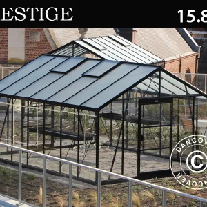 Greenhouse FLORA 3,06x5,19x2,59m Black