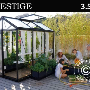 Greenhouse PICCOLO 1,59x2,24x2,21m Black
