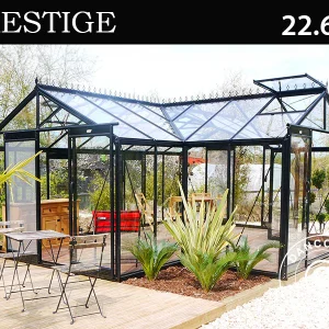 Orangery SOPHIE 5,93x4,51x2,59m Black
