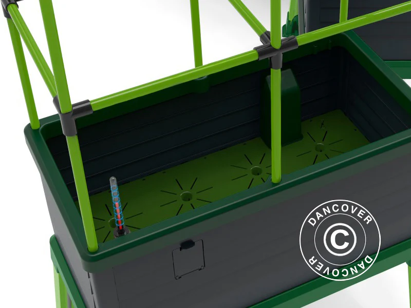 Pflanzkübel CityJungle inkl. Winterplane, Kapillarbewässerungssystem, 62x33x128cm, Anthrazit - Imagen 8