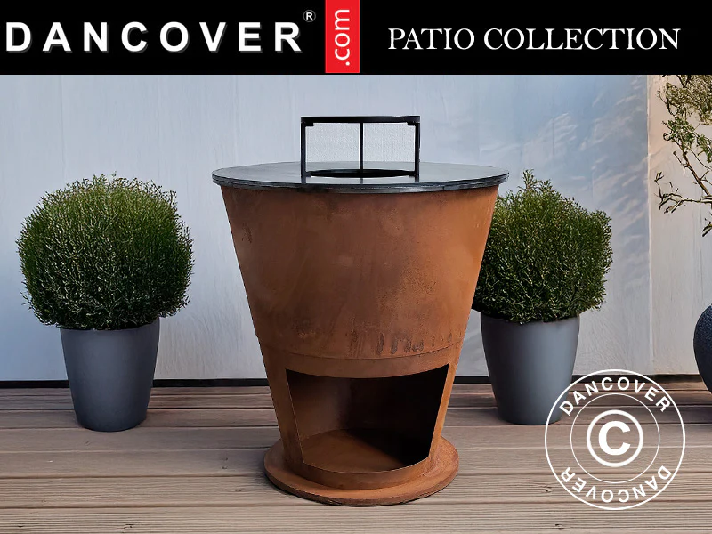 Feuerschale, Ø74,5x80cm, Rostrot - Imagen 2