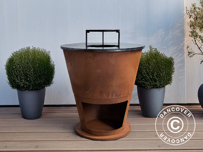 Feuerschale, Ø74,5x80cm, Rostrot - Imagen 3