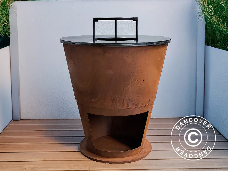 Feuerschale, Ø74,5x80cm, Rostrot - Imagen 4