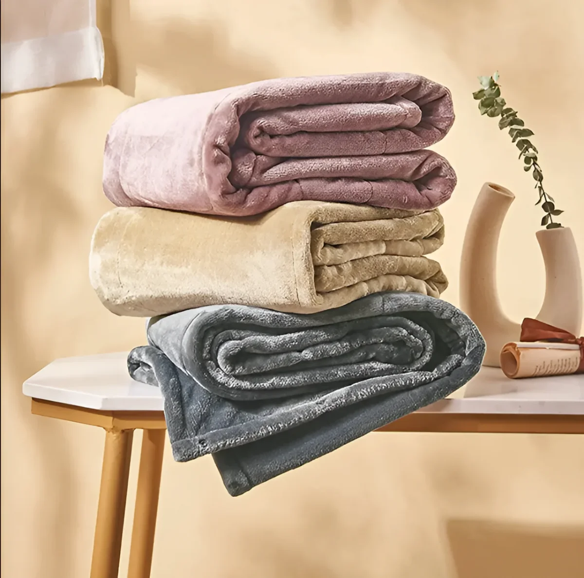 Manta Eléctrica USB Felpa Ultra Suave Cama Sofá