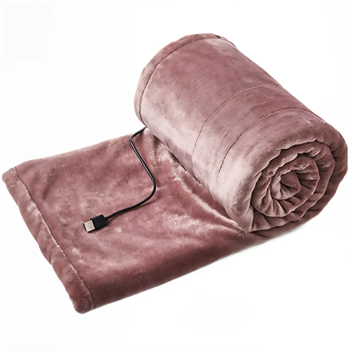 Manta Eléctrica USB Felpa Ultra Suave Cama Sofá - Imagen 9