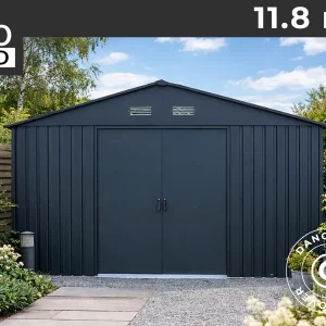 Geräteschuppen 3,22x3,67x2,17m, 11,8m2, ProShed®, Anthrazit