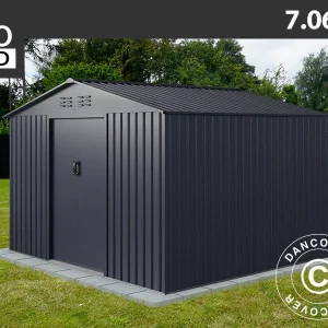 Geräteschuppen 2,77x2,55x1,92m, 7,06m², ProShed®, Anthrazit