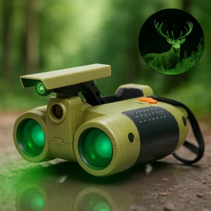 Prismáticos AdventureSeek con Visión Nocturna para Niños – Ideales para juegos al aire libre, observación de animales y exploración
