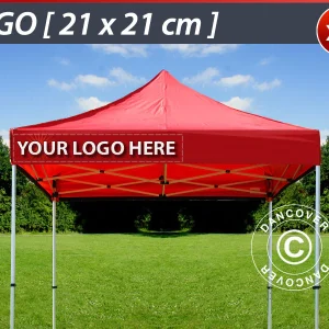 1 Stk. FleXtents Volant-Print 21x21cm, links ausgerichtet