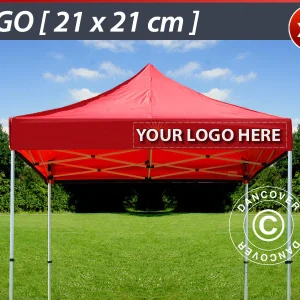 1 Stk. FleXtents Volant-Print 21x21cm, rechts ausgerichtet