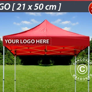 1 Stk. FleXtents Volant-Print 21x50cm, links ausgerichtet