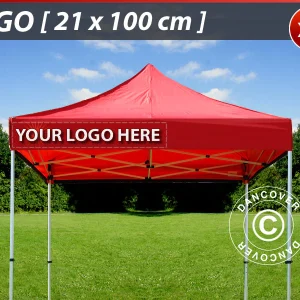 1 Stk. FleXtents Volant-Print 21x100cm, links ausgerichtet