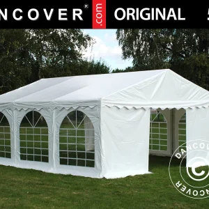 Partyzelt Original 5x6m PVC 900, Weiß