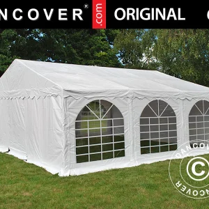 Partyzelt Original 6x6m PVC 900, Weiß