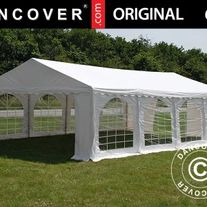 Partyzelt Original 6x8m PVC 900, Weiß