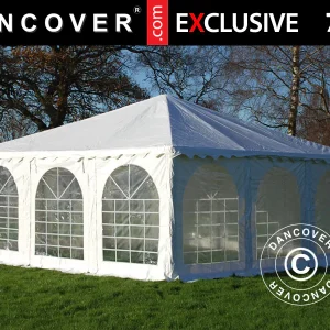 Pagodenzelt Exclusive 7x7m PVC, Weiß