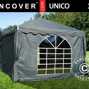 Partyzelt UNICO 3x3m, Dunkelgrau