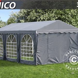 Partyzelt UNICO 3x6m, Dunkelgrau
