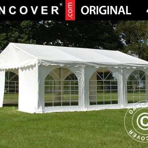 Partyzelt Original 4x6m PVC 900, Weiß