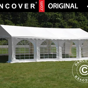 Partyzelt Original 4x8m PVC 900, Weiß