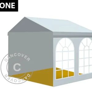 Erweiterung auf 6x12 m Partyzelt PRO +