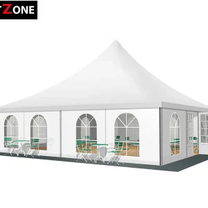 Pagodenzelt PRO + 10x10m EventZone