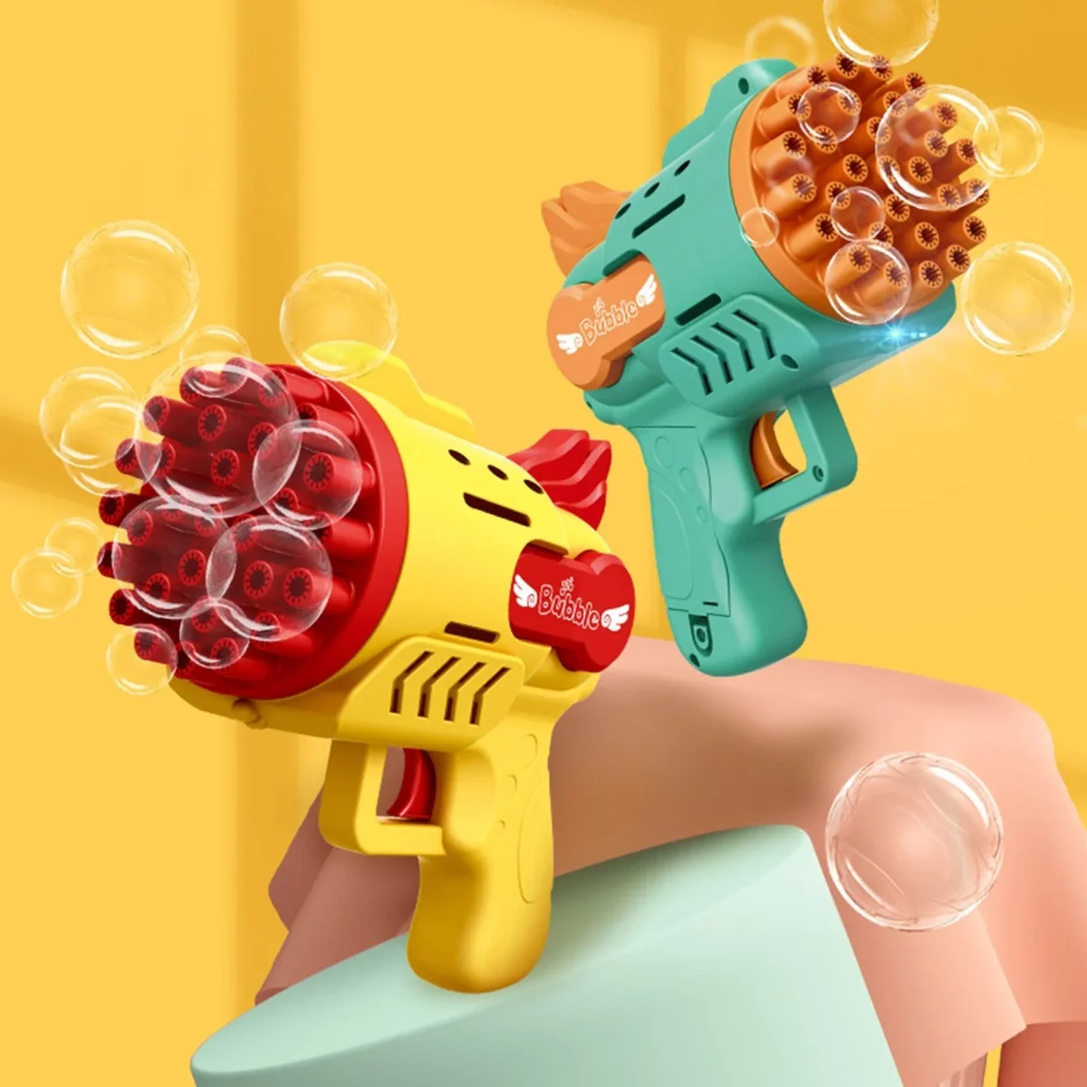 Máquina de burbujas LED | Juguete automático para niños - Imagen 2