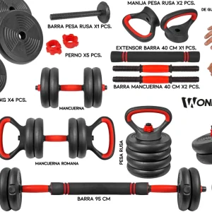 Set de Mancuernas Wonder 20Kg GSP-2992