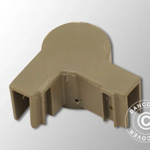 Eckstangen-Verbindungsstück oben, Grau