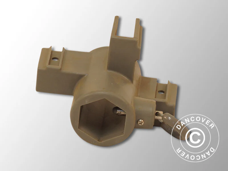 Mittelstangen-Verbindungsstück, Grau - Imagen 2