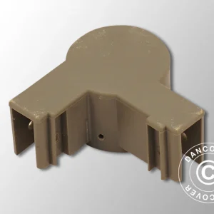 Eckstangen-Verbindungsstück oben, Grau