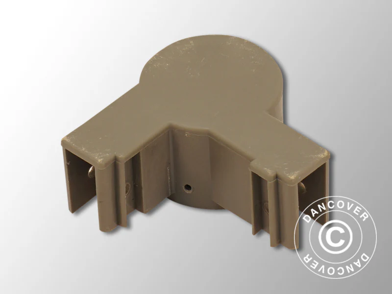 Eckstangen-Verbindungsstück oben, Grau - Imagen 2