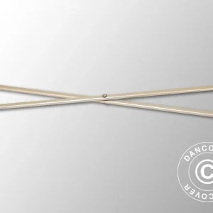 Komplette Scherenstangen 1,5m, Graues Verbindungsstück