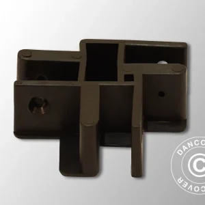 3-Wege-Scherenstangen-Verbindungsstück, Schwarz