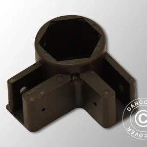 Eckstangen-Verbindungsstück oben, Schwarz