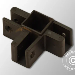 3-Wege-Scherenstangen-Verbindungsstück, Schwarz