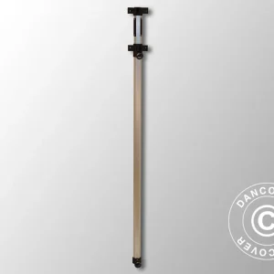 Komplette Mittelstange 2,10/2,39m, Schwarzes Verbindungsstück