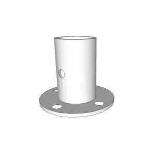 Bodenplatte, Ø42mm