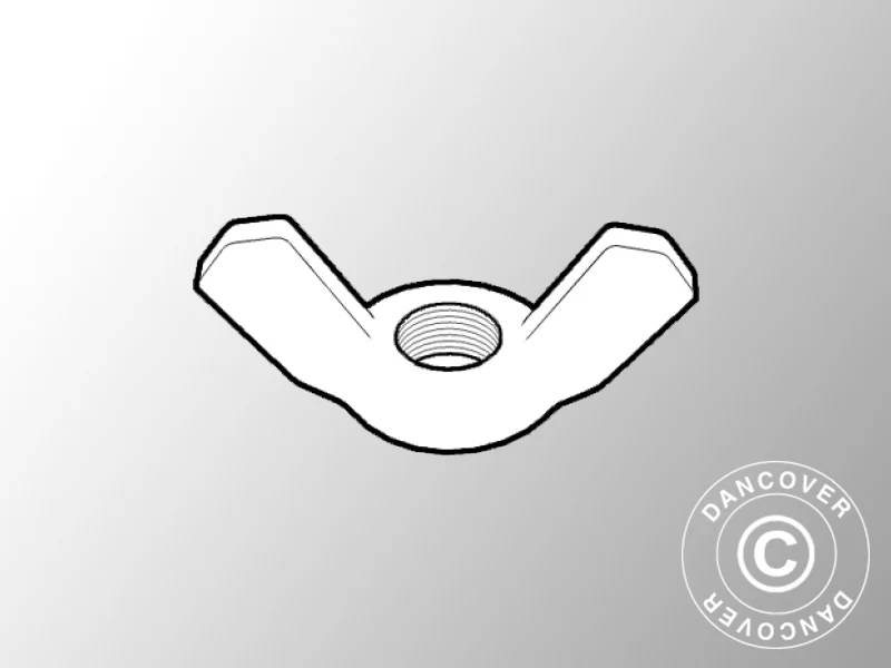 Tasche mit Flügelmuttern