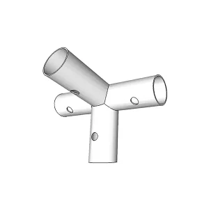 4-Wege-Verbindungsstück, Ø42mm, 110°