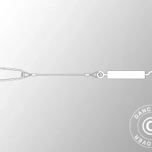 Draht mit Haken, Ø3x5520mm