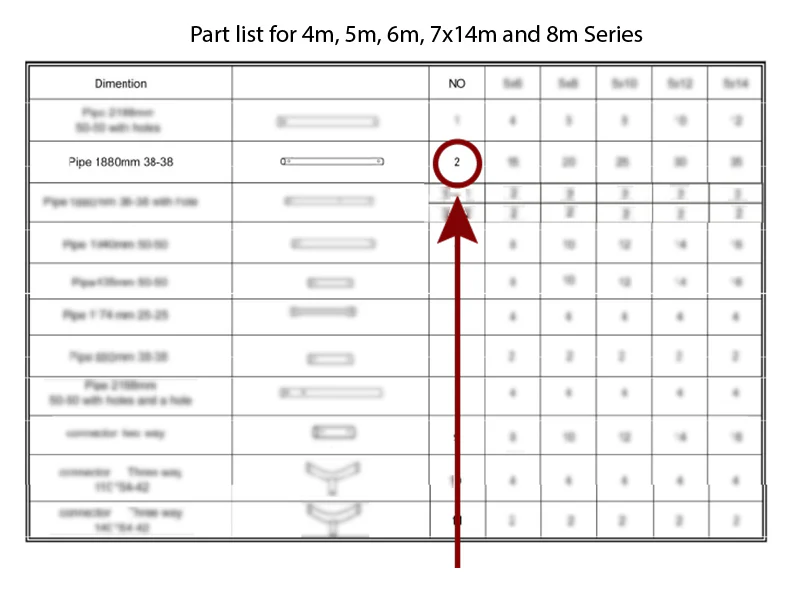 Dachrohr, Ø38x1880mm - Imagen 3