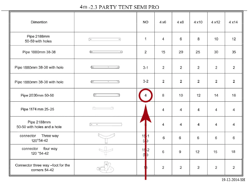 Dachrohr, Ø50mm, 2030mm - Imagen 3